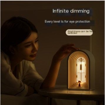 Nordic LED Table Lamp with Bluetooth Speaker front view