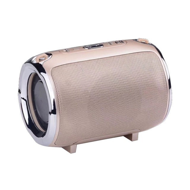 Tragbarer sturzfester Bluetooth-Lautsprecher mit Subwoofer