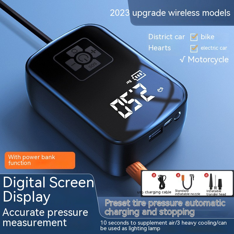 Car Wireless Tire Air Pump