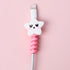 Cartoon Spiral USB Cable Protector Silicone Bobbin Organizer