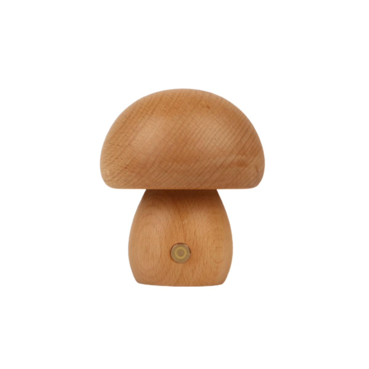Wooden Mushroom LED Night Light - Rechargeable &amp; Portable