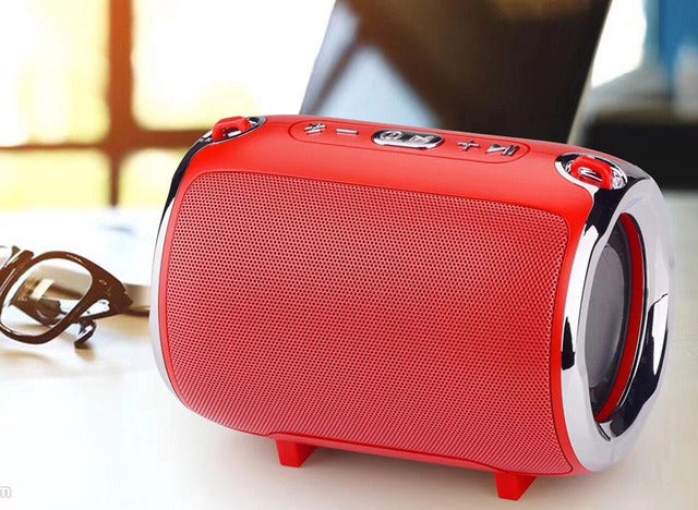 Tragbarer sturzfester Bluetooth-Lautsprecher mit Subwoofer