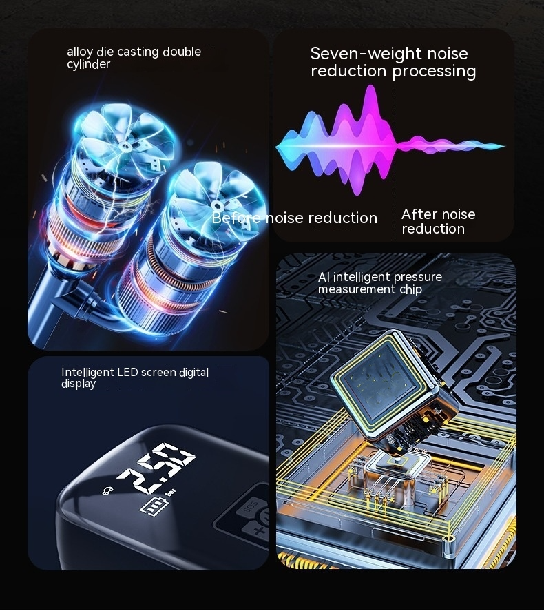Car Wireless Tire Air Pump