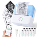 Thermal Mini Printer Portable Inkless Sticker Maker