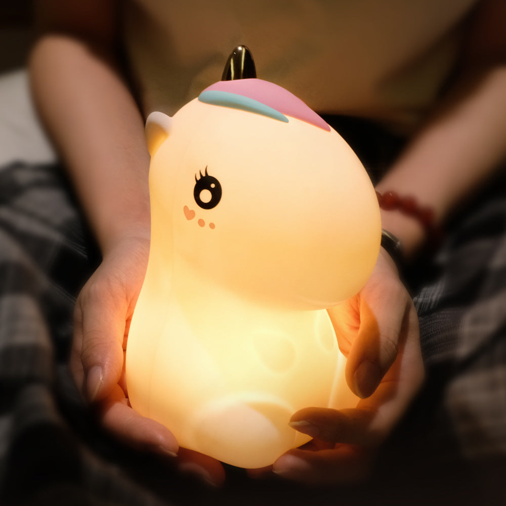 Creative USB Rechargeable Colourful Unicorn Night Light