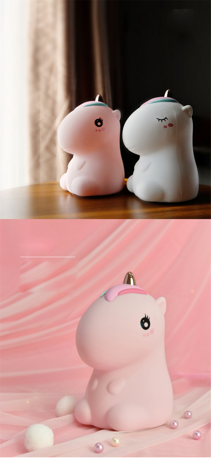 Creative USB Rechargeable Colourful Unicorn Night Light