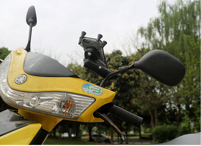 Universal Anti-Theft Phone Holder for Motorcycles &amp; Bikes