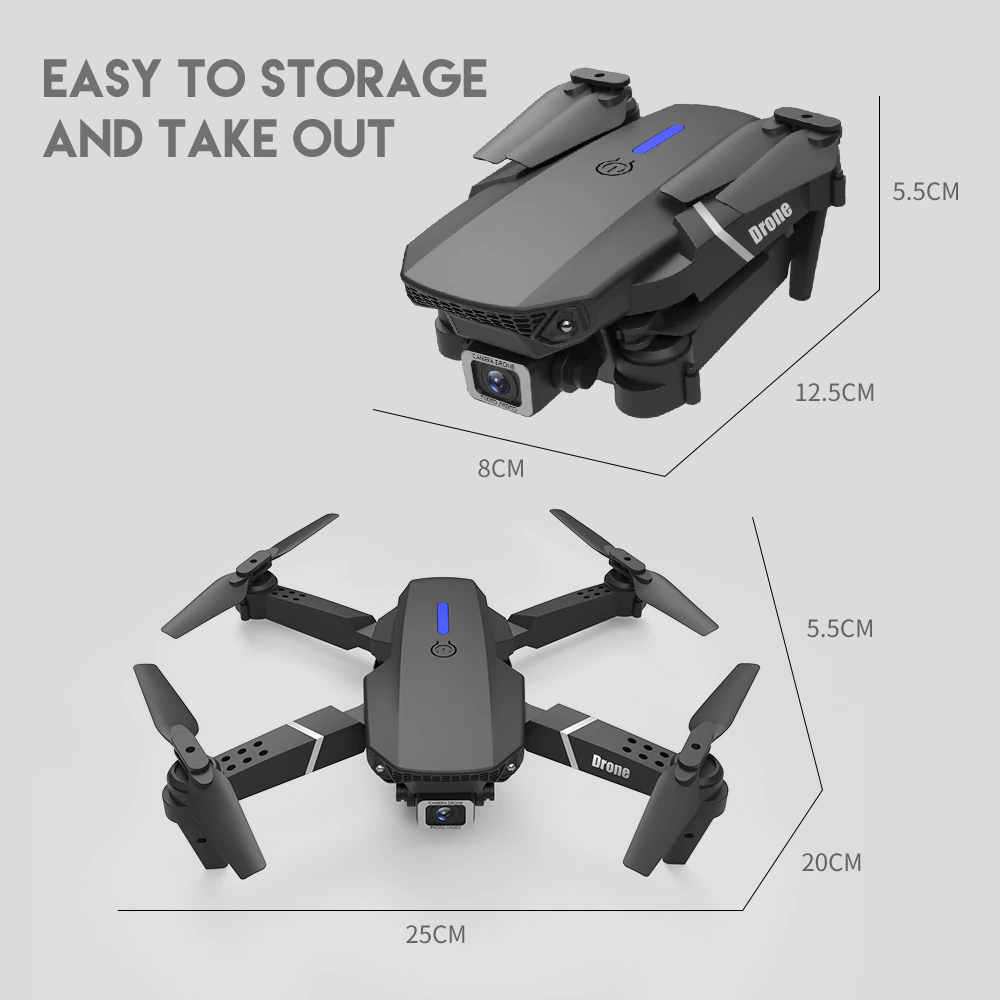 New RC Drone With 4K HD Dual Camera