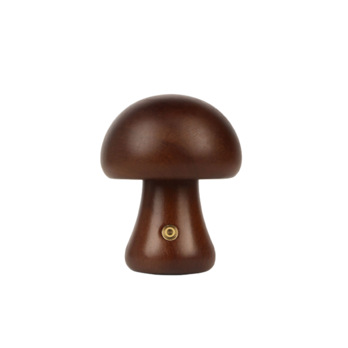 Wooden Mushroom LED Night Light - Rechargeable &amp; Portable