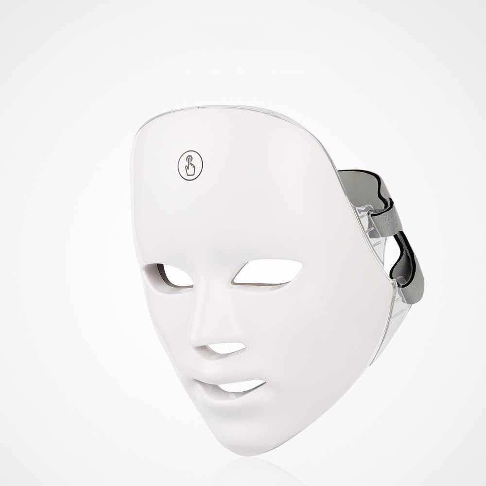 Skin Rejuvenation Facial Beauty Device with multi-spectrum LED light therapy and ergonomic design for at-home skin treatment