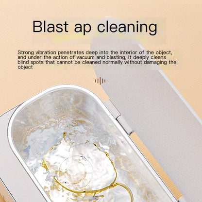 Portable Ultrasonic Jewelry Cleaner for Glasses