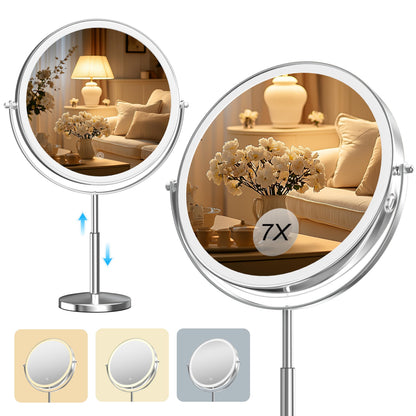 Hasipu 10-inch Lighted Makeup Mirror