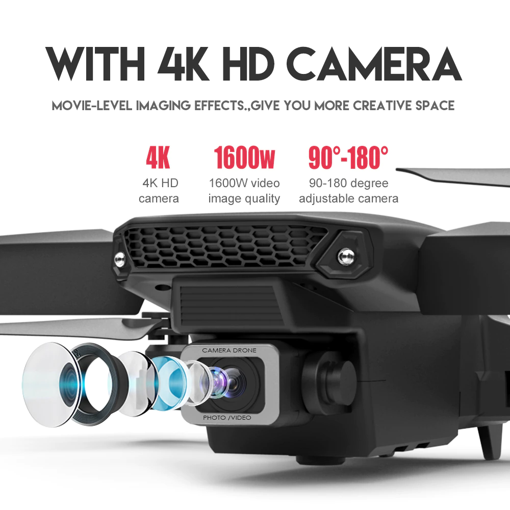 New RC Drone With 4K HD Dual Camera
