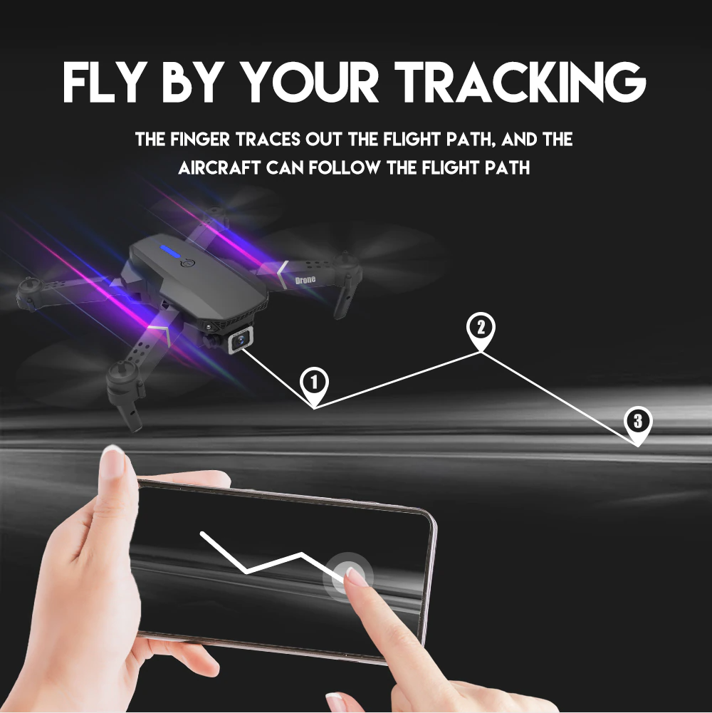 New RC Drone With 4K HD Dual Camera