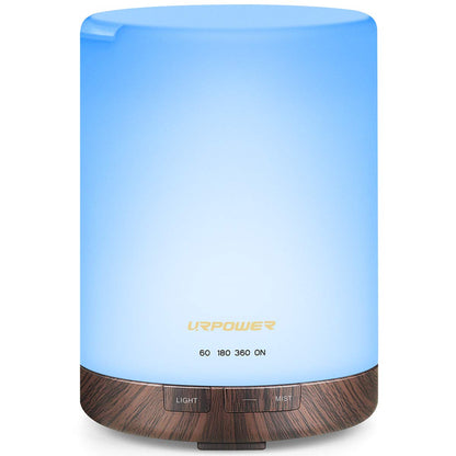 Aroma Essential Oil Diffuser Night Light Ultrasonic Air Cool Mist Humidifier
