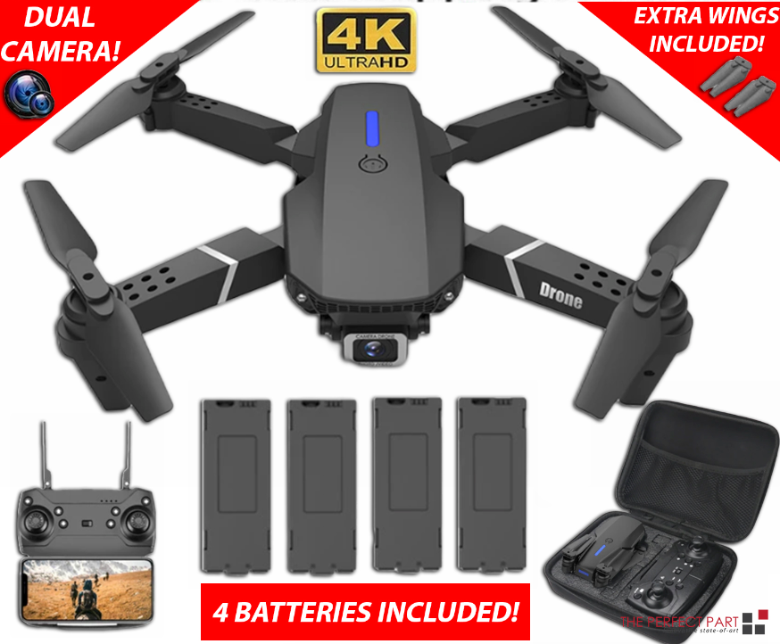 New RC Drone With 4K HD Dual Camera
