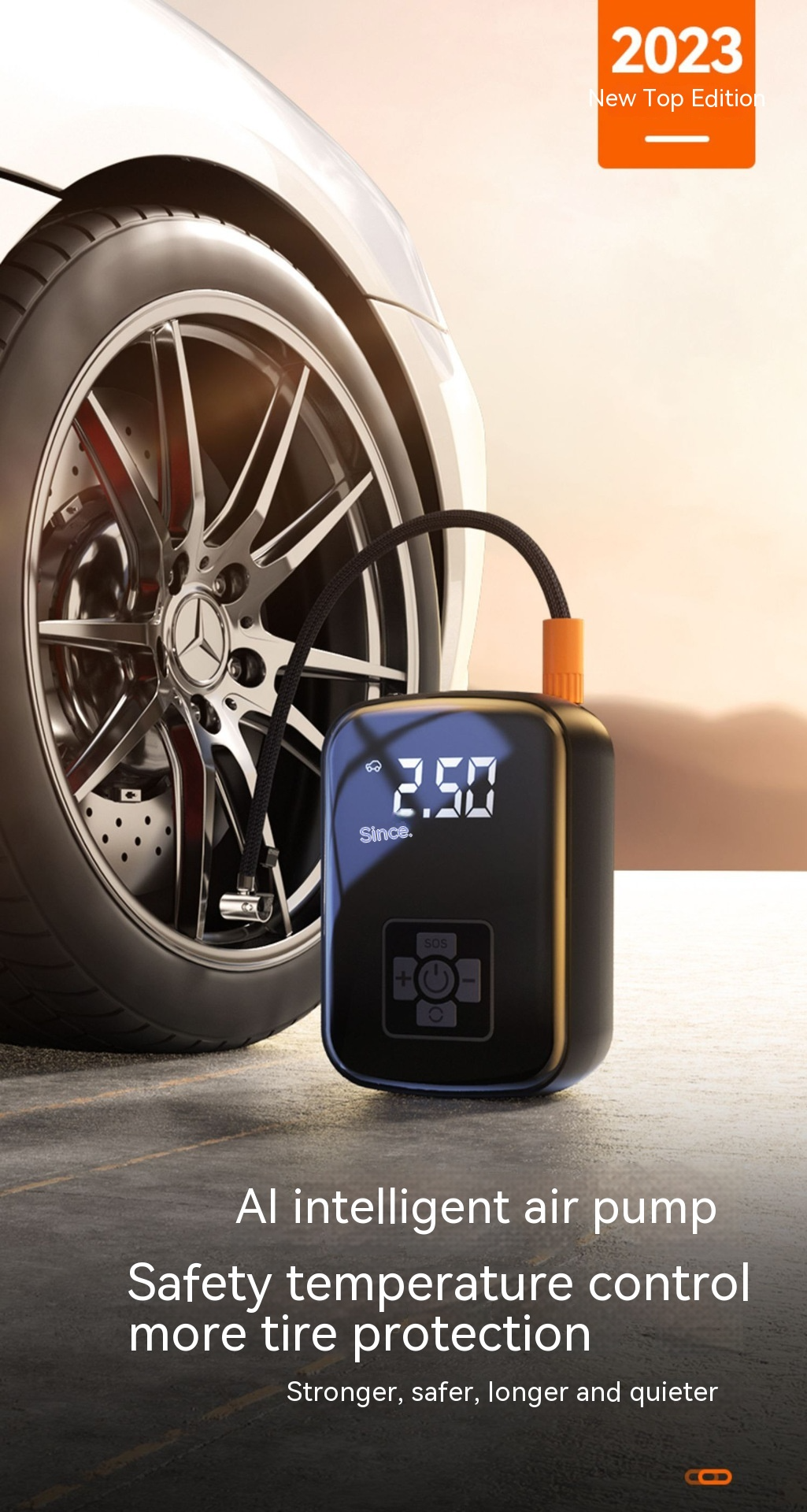 Car Wireless Tire Air Pump