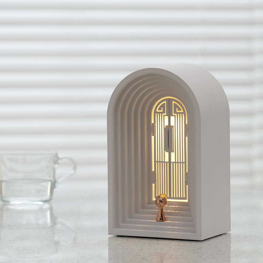 Nordic LED Table Lamp with Bluetooth Speaker front view