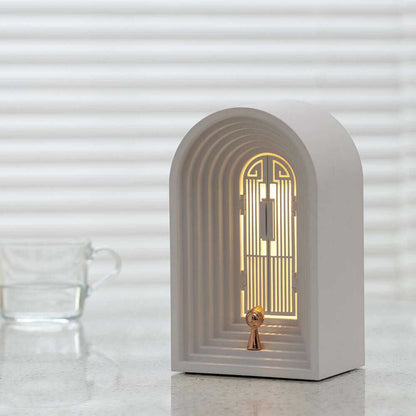 Nordic LED Table Lamp with Bluetooth Speaker front view
